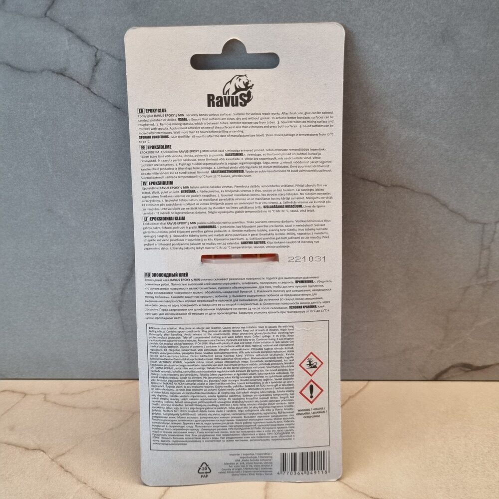 žvakidžių ir vazų klijai